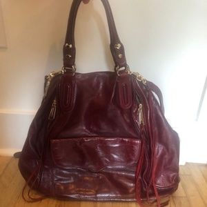 Berry-burgundy Rebecca Minkoff handbag